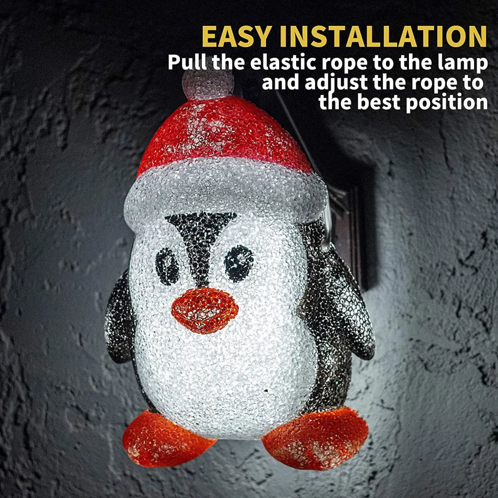 2pcs Penguin Porch Light Cover