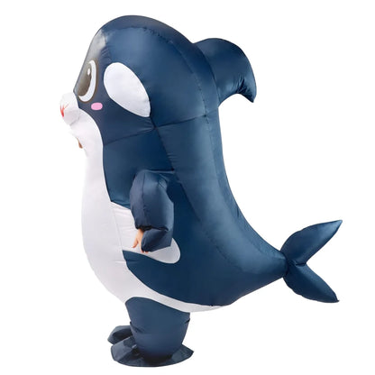 Kids Inflatable Whale Halloween Costume