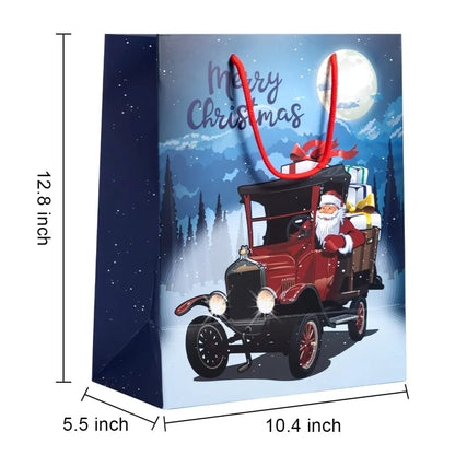 Christmas Goody Paper Bags, 18Pcs