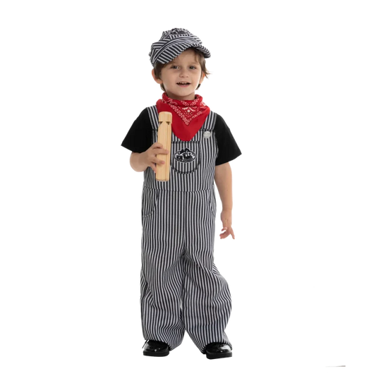 Child train conductor costumes for Halloween