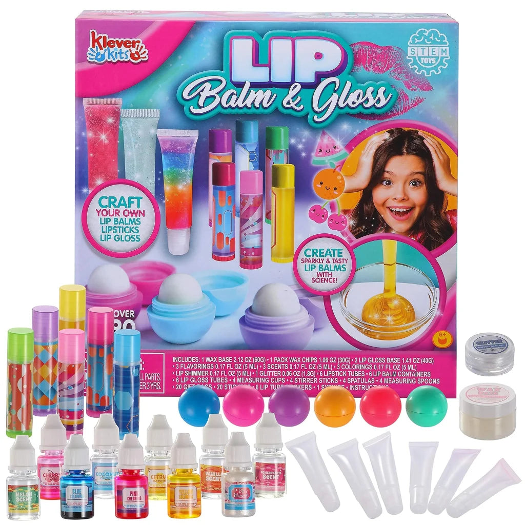 DIY Lip Balm and Lip Gloss Kit