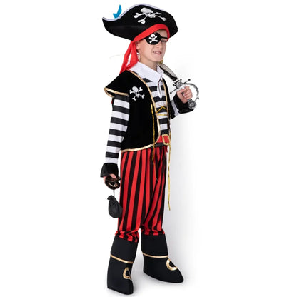 Boys Fierce Pirate Captain Halloween Costume