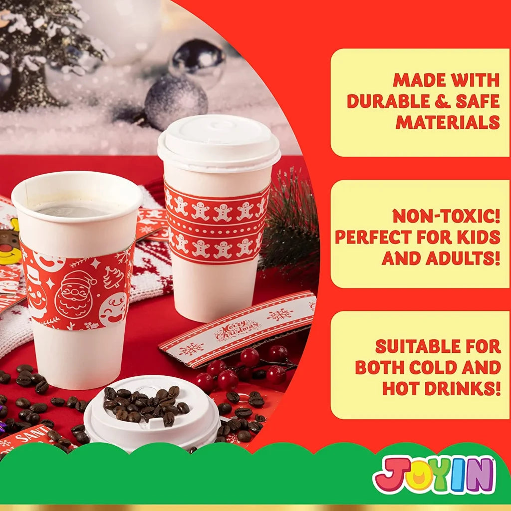 36pcs Christmas Coffee Cup Sleeves