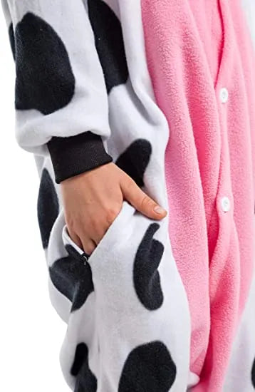 Childs Cow Pajamas Halloween Costume