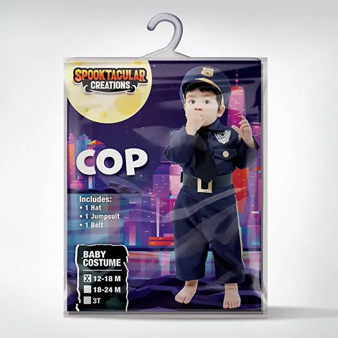 Toddler Police Halloween Costume