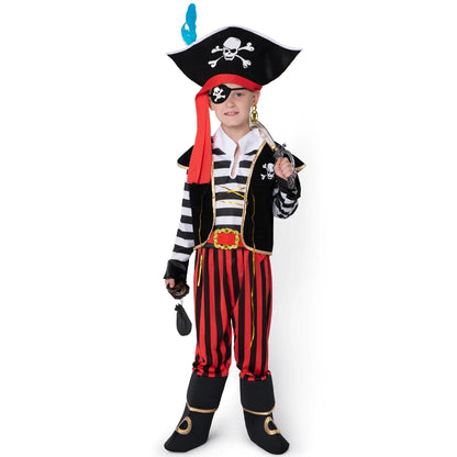 Boys Fierce Pirate Captain Halloween Costume