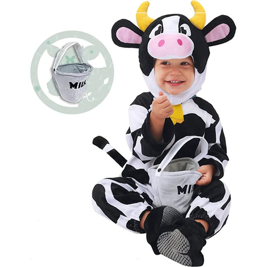 Baby Cow Pajamas Halloween Costume