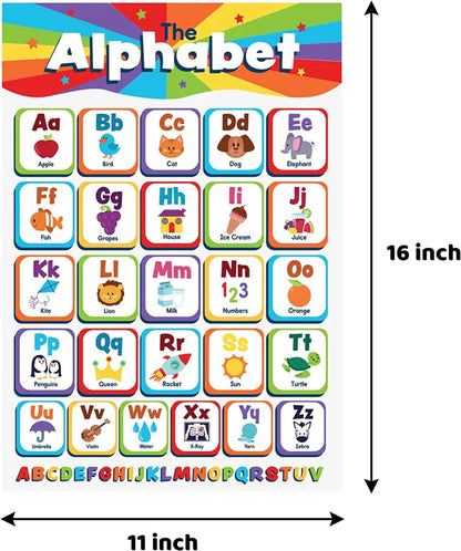 24pcs Kids Educational Classroom Poster