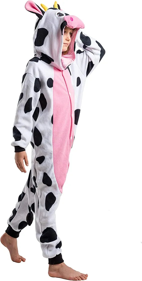 Childs Cow Pajamas Halloween Costume