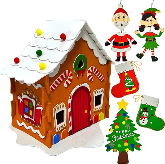 3D Christmas DIY Arts And Crafts Kits