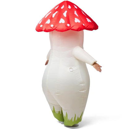 Halloween Inflatable Full Body Mushroom Costume-M