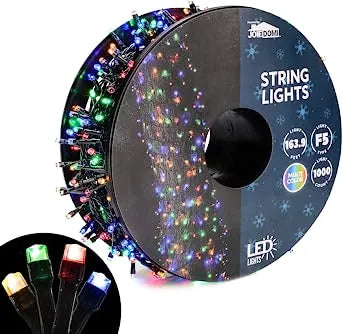 1000 LED Christmas String Lights 163.9ft