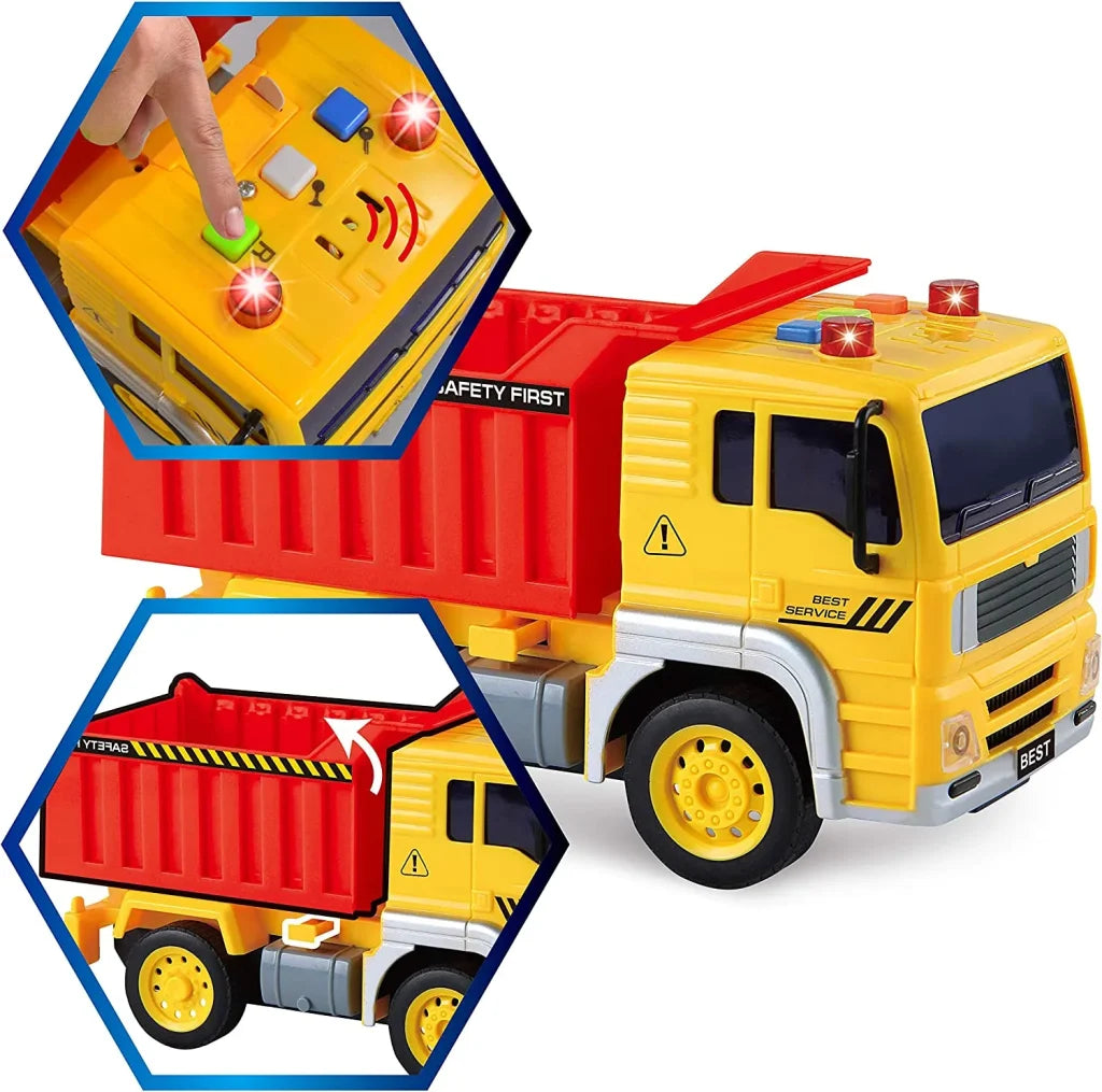 4pcs City Trucks Play Vehicles Toy Set