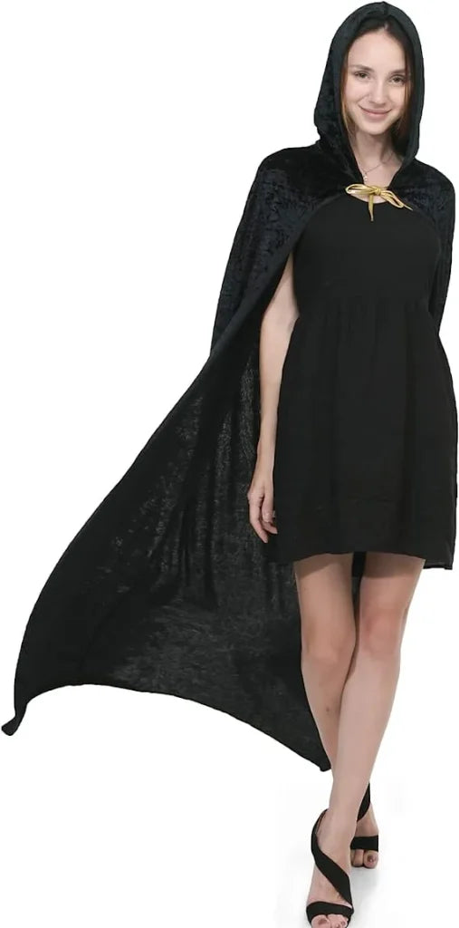 Womens Witch Cape Halloween Costume