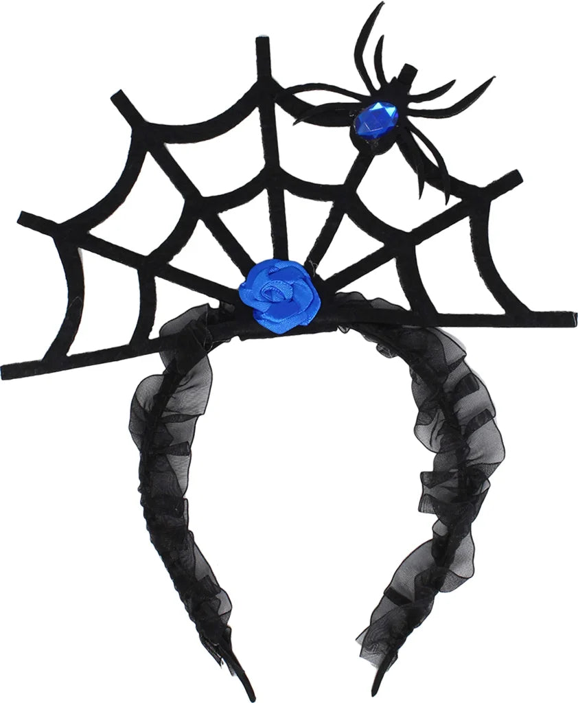 3Pcs Spider Web Headbands Cosplay