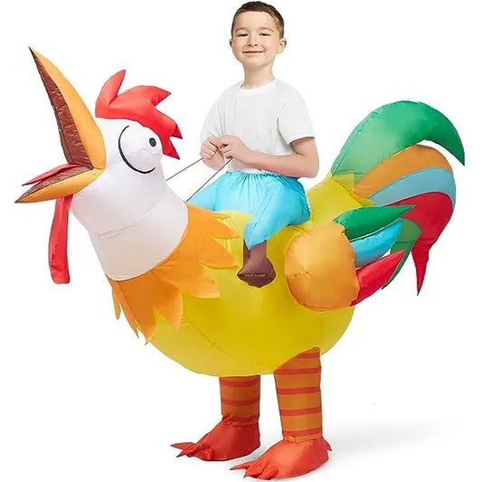 Halloween Inflatable Rooster Costume-M