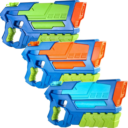 3pcs Kids Water Squirt Guns