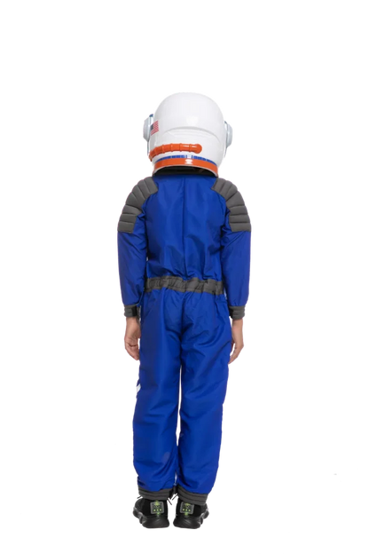 Kids Blue NASA Pilot Astronaut Halloween Costume