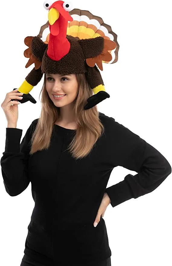 Silly Wings Flapping Turkey Hat – JOYIN