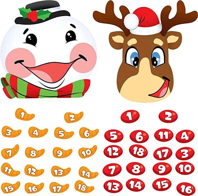 Inflatable Reindeer Antler Ring Toss Christmas Game Set