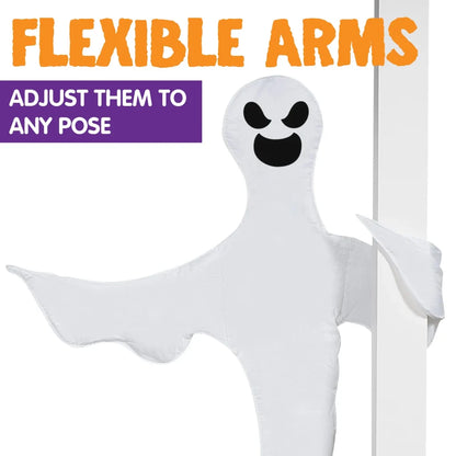 Bendable Tree Wrap Ghost Halloween Decoration 53in