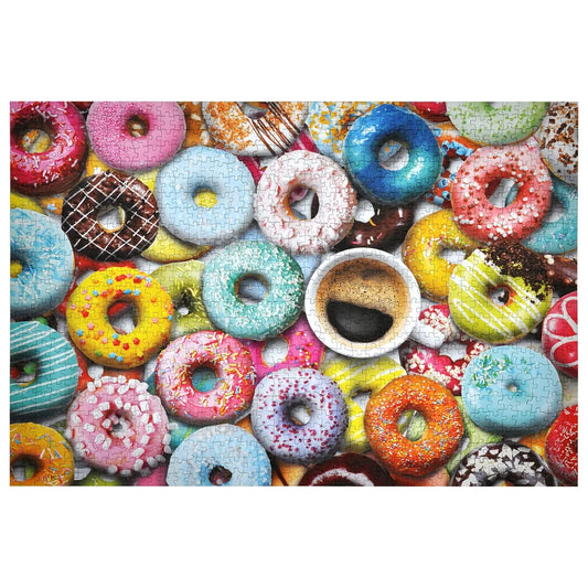 1000pcs Donut and Cupcake Jigsaw Puzzle 2in1