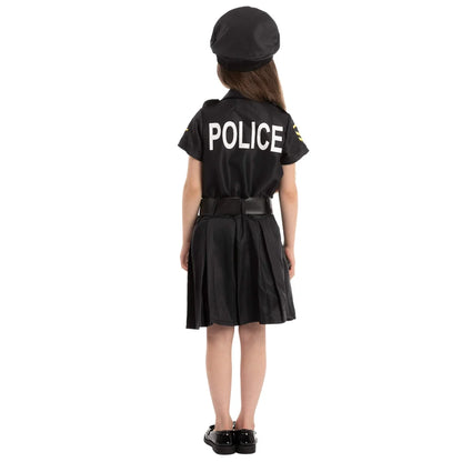 Girl Cop Halloween Costume