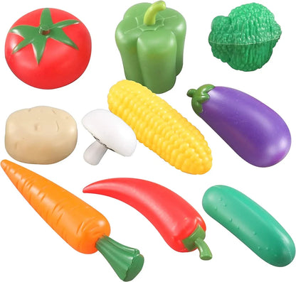 50pcs Kids Plastic Play Food Toys Set