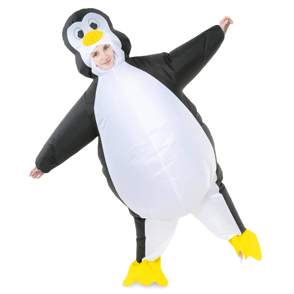 Adult Inflatable Penguin Halloween Costume