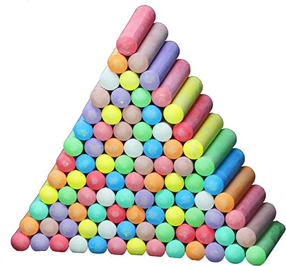 120pcs Jumbo Sidewalk Chalk Paint Washable