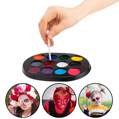 26Pcs Halloween Family Makeup Kit