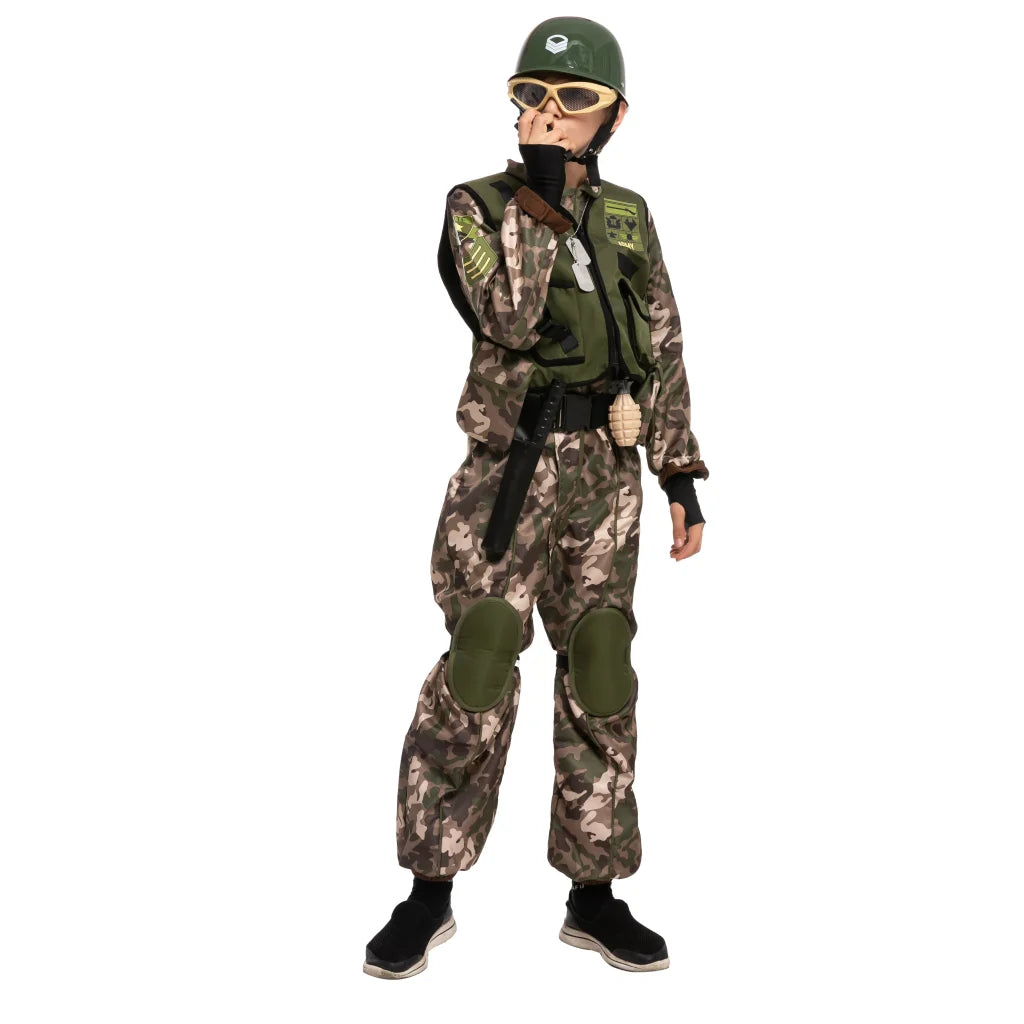 Kids Army Trooper Halloween Costume