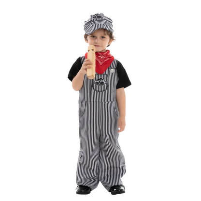 Child train conductor costumes for Halloween