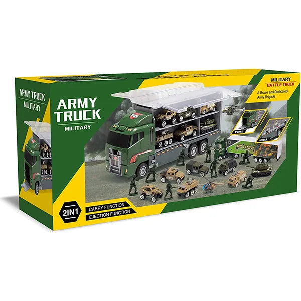 10Pcs Die-cast Military Army Mini Vehicle Toy Set