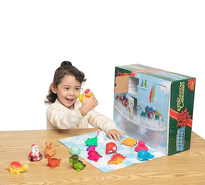 24 Days Light up Bath Toys Advent Calendar