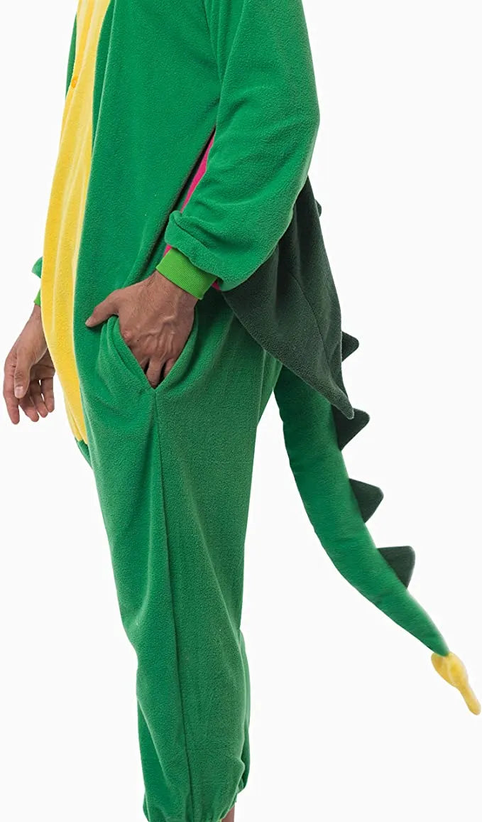 Adult Dragon Pajamas Halloween Costume