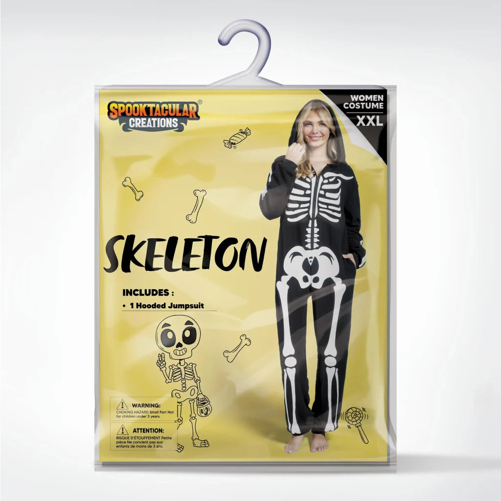 Womens Skeleton Costume