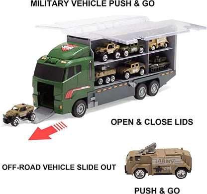 10Pcs Die-cast Military Army Mini Vehicle Toy Set