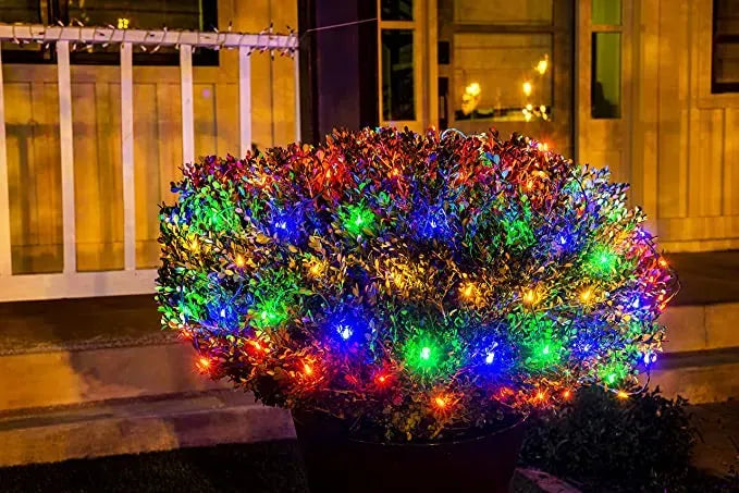 2×100 LED Warm White Led Christmas Net Lights 4ft