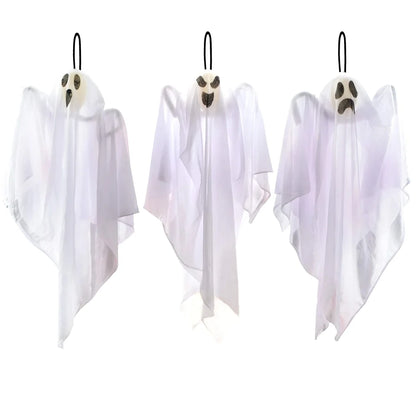 3Pcs Hanging Ghosts 25.5in