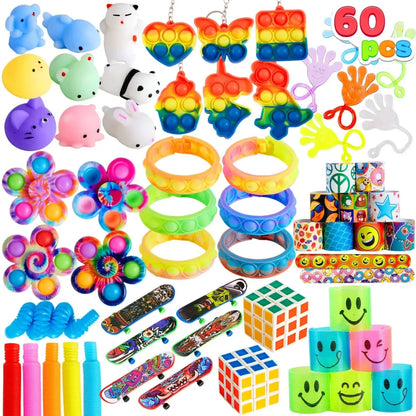 60Pcs Party Favors Toy Set