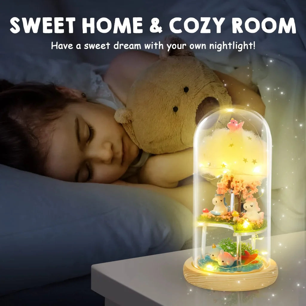 Unicorn Wonderland Night Light Craft Kit