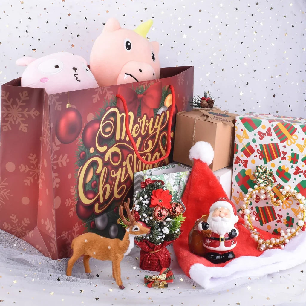 12pcs Large Christmas Gift Bags