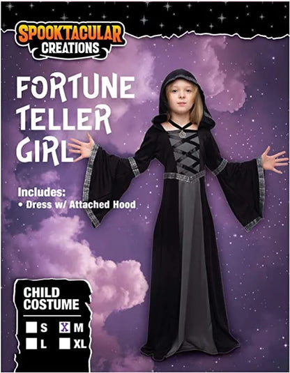 Girls Hooded Robe Halloween Costume