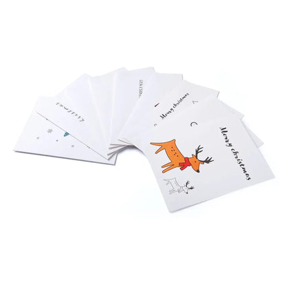 72pcs Merry Christmas Greeting Card with Envelopes