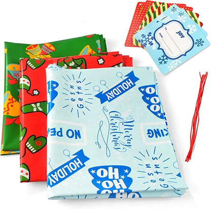 6pcs Christmas Giant Goody Gift Bags