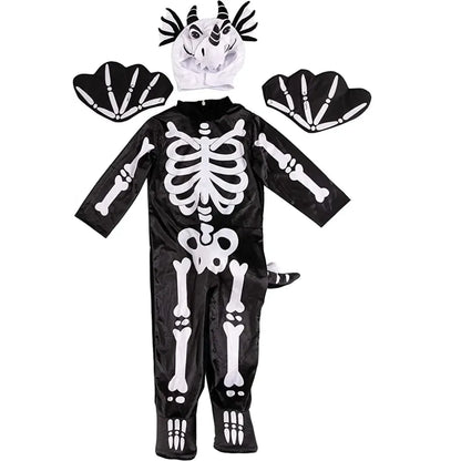 Child Dragon Skeleton Halloween Costume