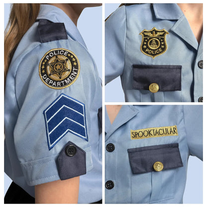 Girls Police Officer Costume