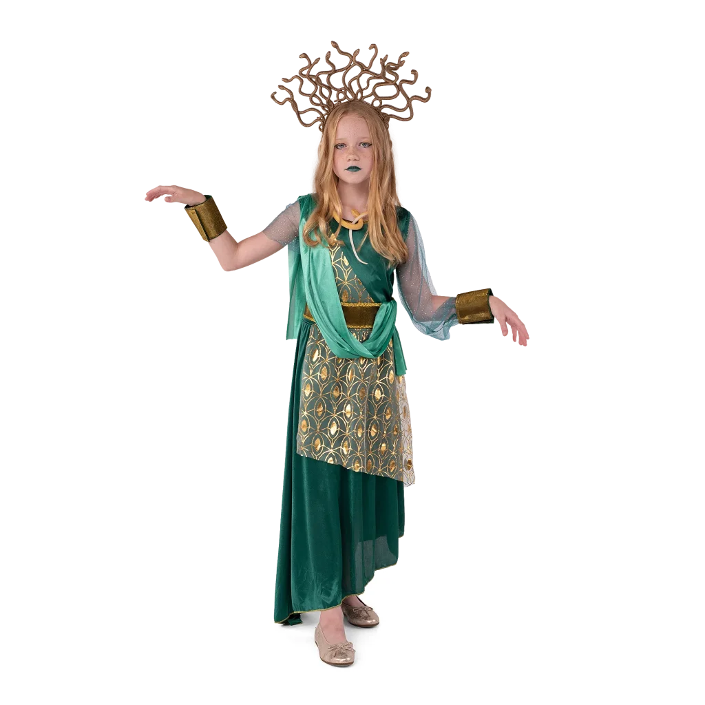 Girls Medusa Halloween Costume