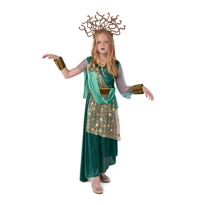 Girls Medusa Halloween Costume